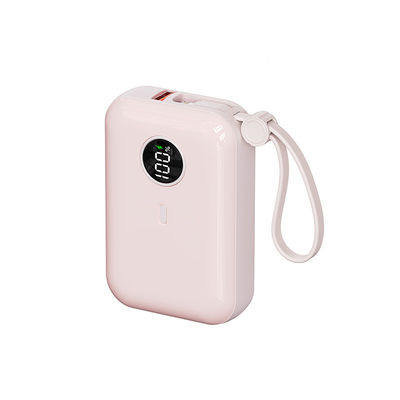 좋은 가격 컴팩트 10000mAh 미니 파워 뱅크 21700 배터리 가벼운 ABS 디자인과 PD20W 출력 온라인으로