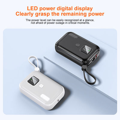 좋은 가격 휴대용 미니 파워 뱅크 10000mAh 22.5W PD와 PD22.5W 입력 및 21700 배터리 유형 온라인으로