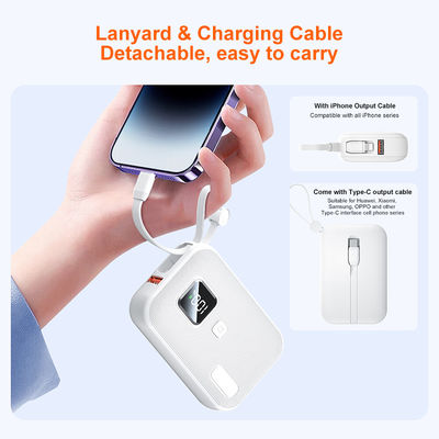 좋은 가격 손쉽게 휴대할 수 있는 미니 파워 뱅크 가장 가벼운 10000mAh 파워 뱅크 PD22.5W 출력 온라인으로