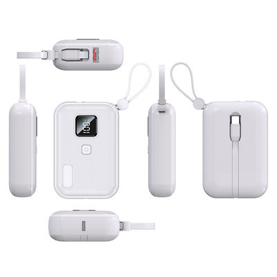 좋은 가격 OEM 180g 모바일 파워 뱅크 10000mAh 미니 21700 배터리 타입 온라인으로