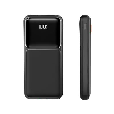 좋은 가격 10000mAh 급 충전 휴대용 모바일 전원 은행 내장 케이블 온라인으로