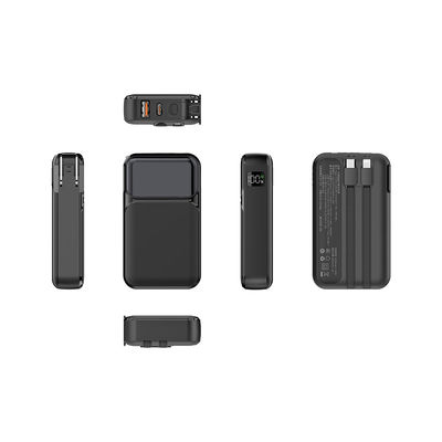 좋은 가격 유니버설 내장 케이블 전원 은행 5V/2.4A 번개 출력 22.5W PD USB1 온라인으로